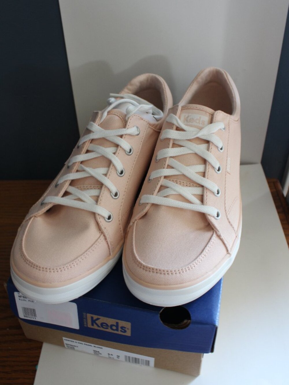 Keds Pearl Blush Canvas  Size 9.5